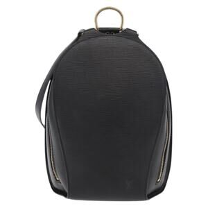 Louis Vuitton Epi Mabillon Backpack Black